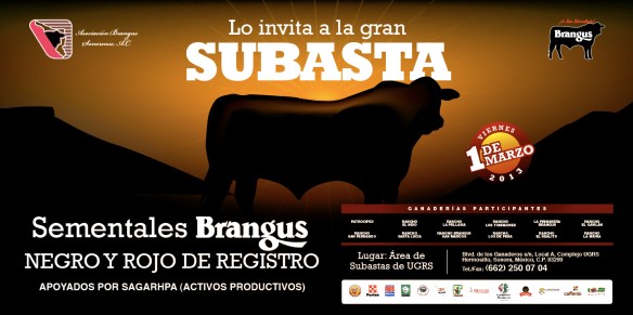 subasta sementales sonora marzo 2013