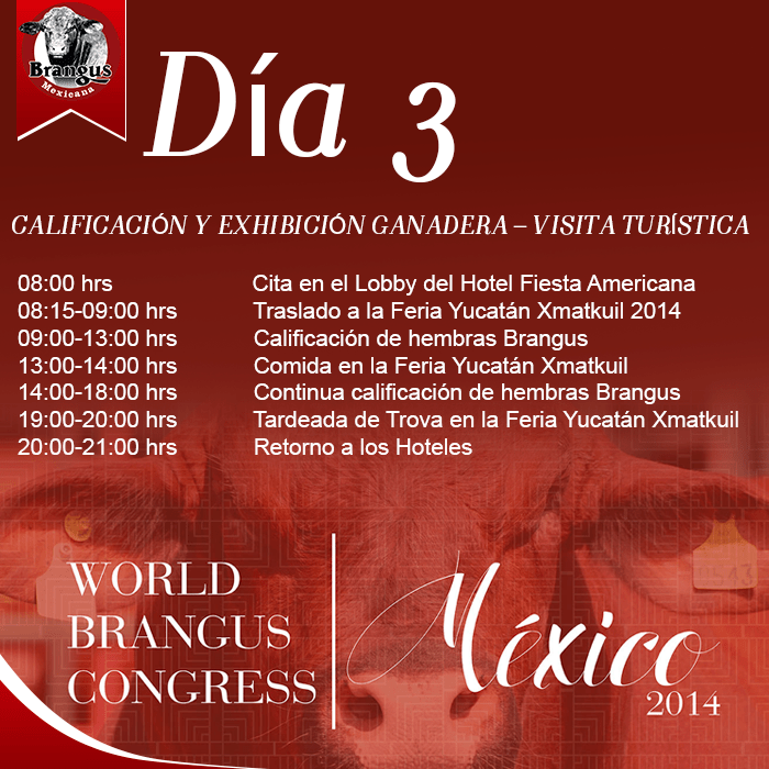 miercoles 12 de noviembre 2014 congreso mundial brangus dia3