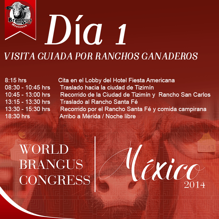 lunes 10 de noviembre 2014 congreso mundial brangus dia1